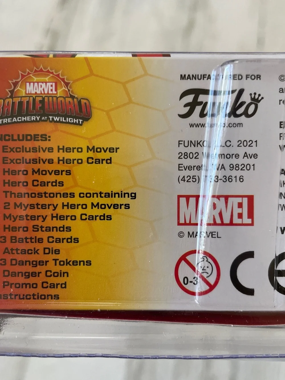 Marvel Battle World Collectible Adventure Game NWT